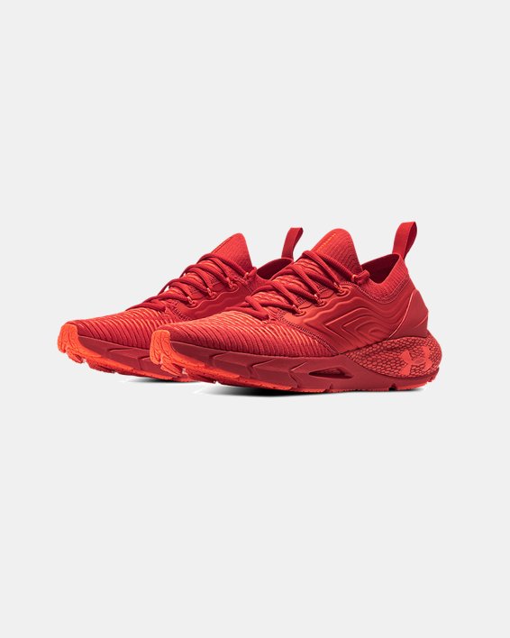 Men's UA HOVR™ Phantom 2 IntelliKnit Running Shoes, Red, pdpMainDesktop image number 3